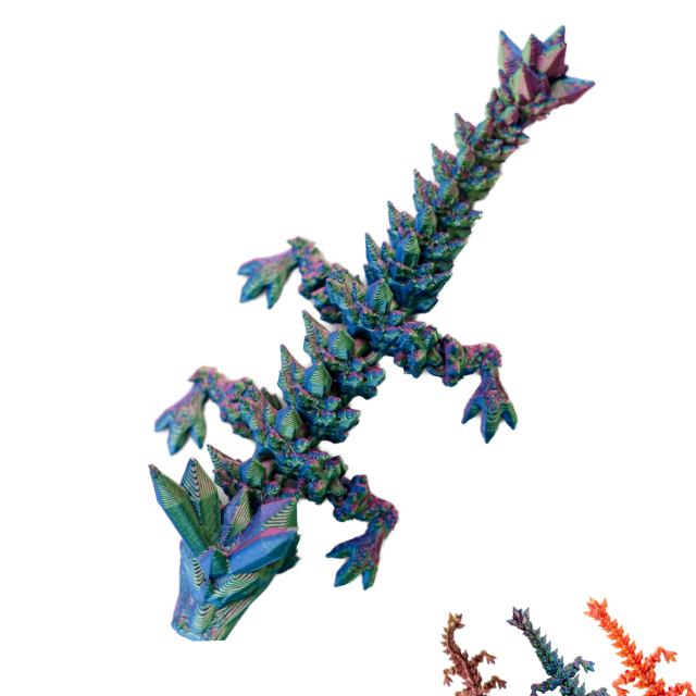 3D Dragon Figure – Collectible Fantasy Statue