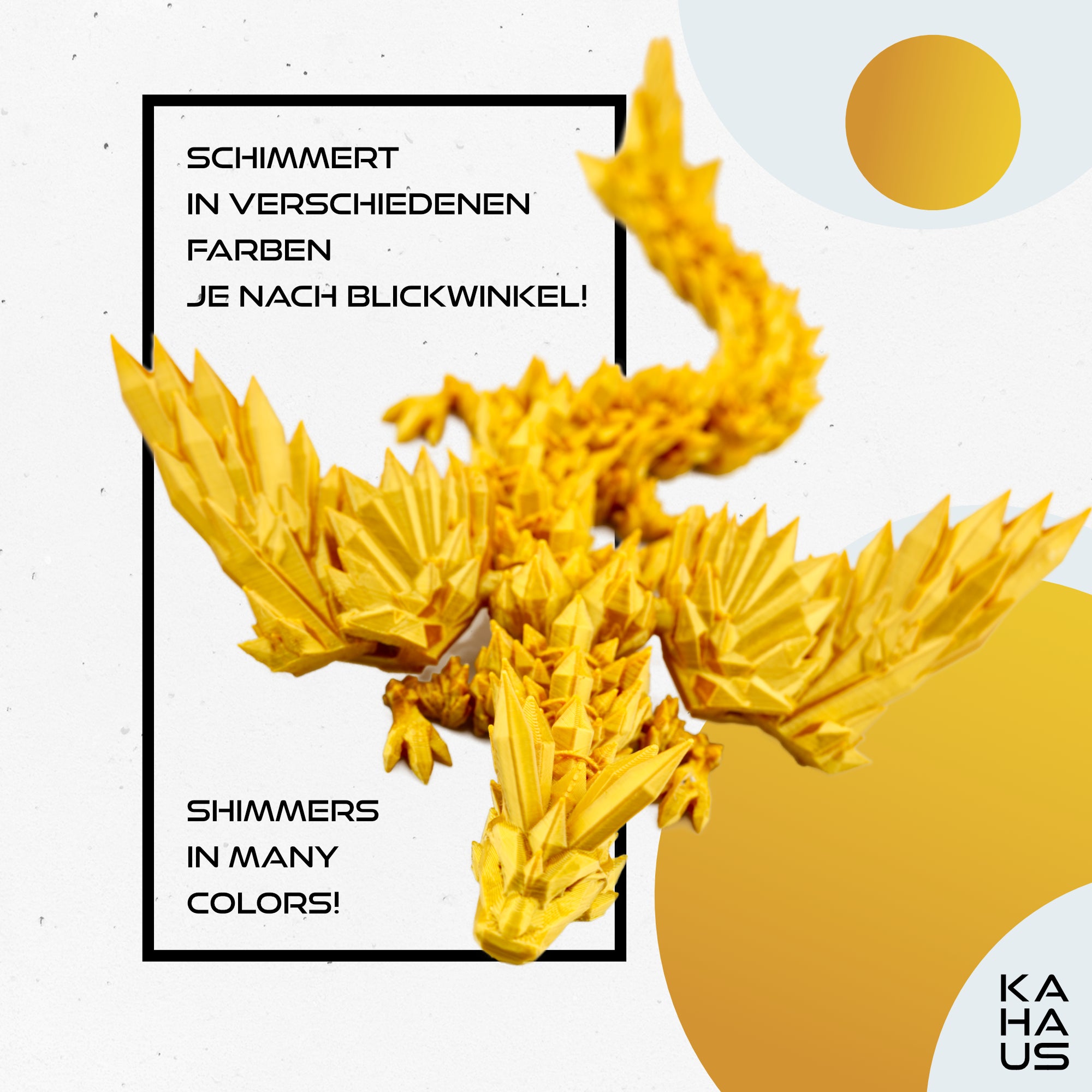 3D Dragon with Wings in Egg – 23 cm Dragon Figure with 12 cm Egg |Surprise Dragon | Movable Fantasy Toy & Collectible Figurine for Kids | Gift Idea