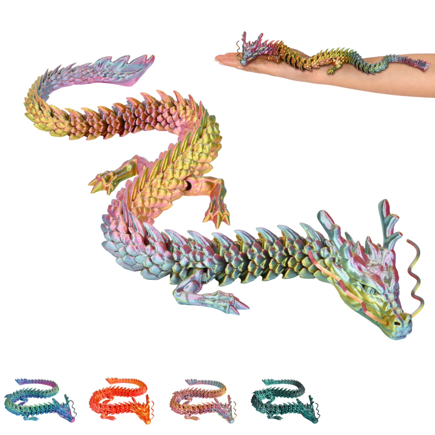 Chinese Dragon XL – Decorative Sculpture (50 cm)