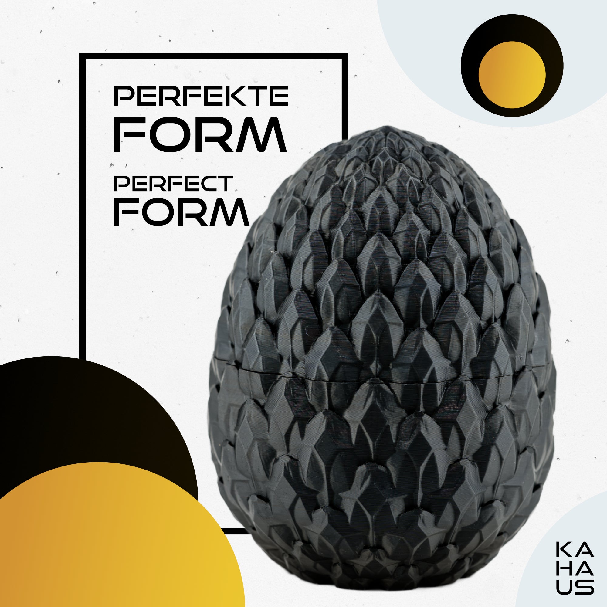 3D Dragon in Egg - Dragon Figure | 12 cm Large Egg | Multicolor Surprise Dragon | Hatching Movable Figure for Kids, Collectors & Fantasy Fans