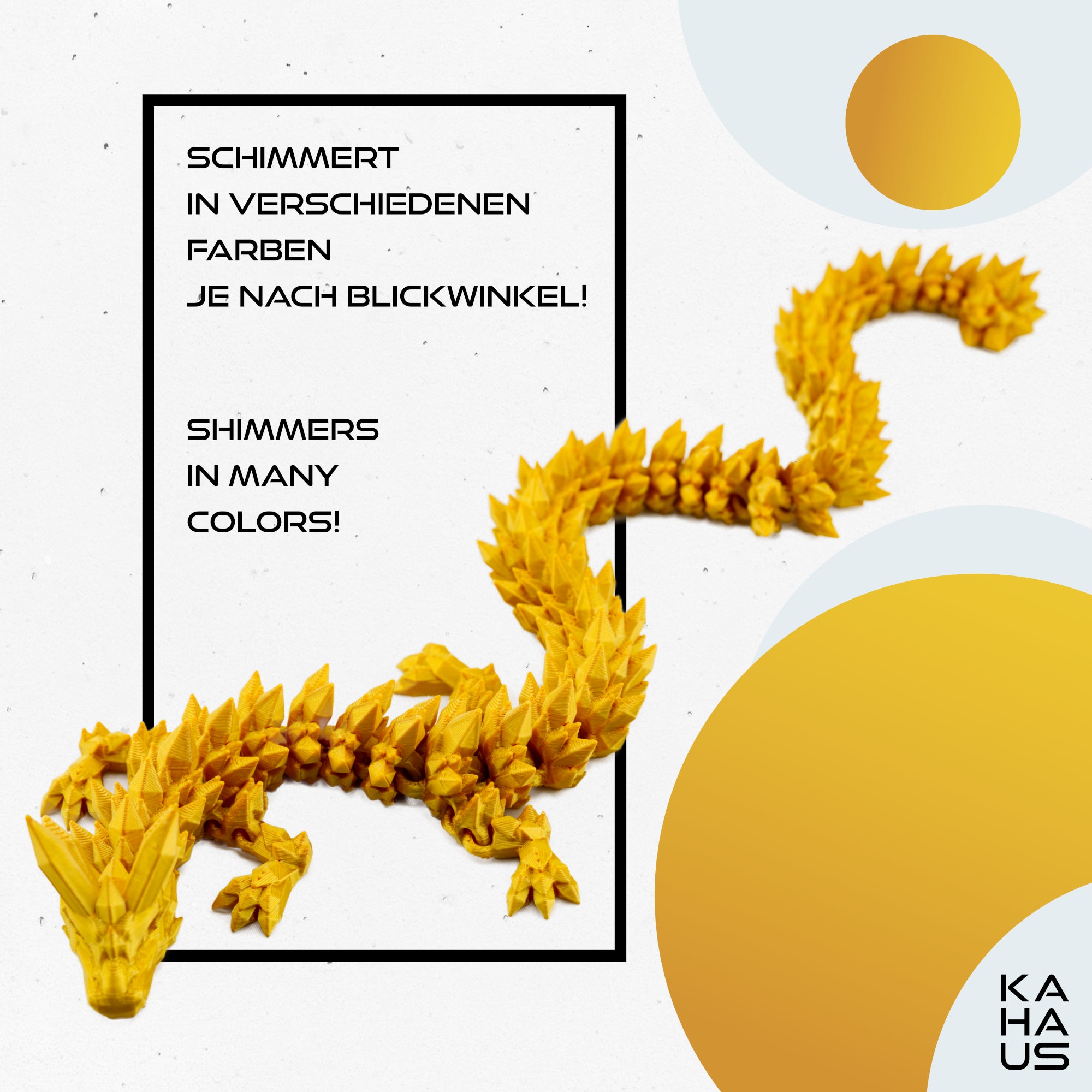 3D Dragon in Egg - Dragon Figure | 12 cm Large Egg | Multicolor Surprise Dragon | Hatching Movable Figure for Kids, Collectors & Fantasy Fans