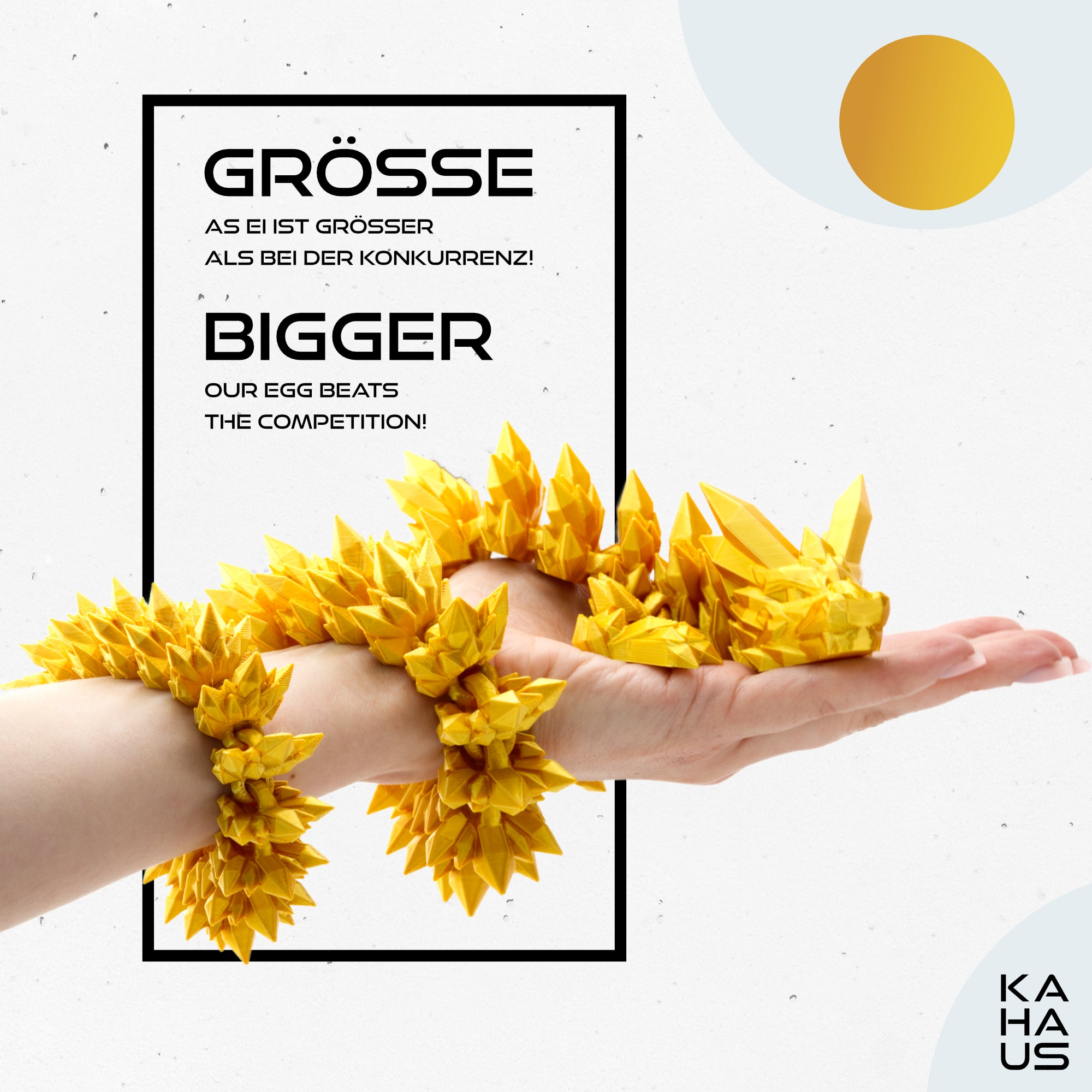 Large 3D Dragon – Dragon Sculpture 60 cm | Magical Dragon | Poseable Figure for Children, Collectors & Fantasy Fans