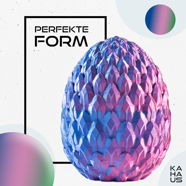 3D Dragon with Wings in Egg – 23 cm Dragon Figure with 12 cm Egg |Surprise Dragon | Movable Fantasy Toy & Collectible Figurine for Kids | Gift Idea