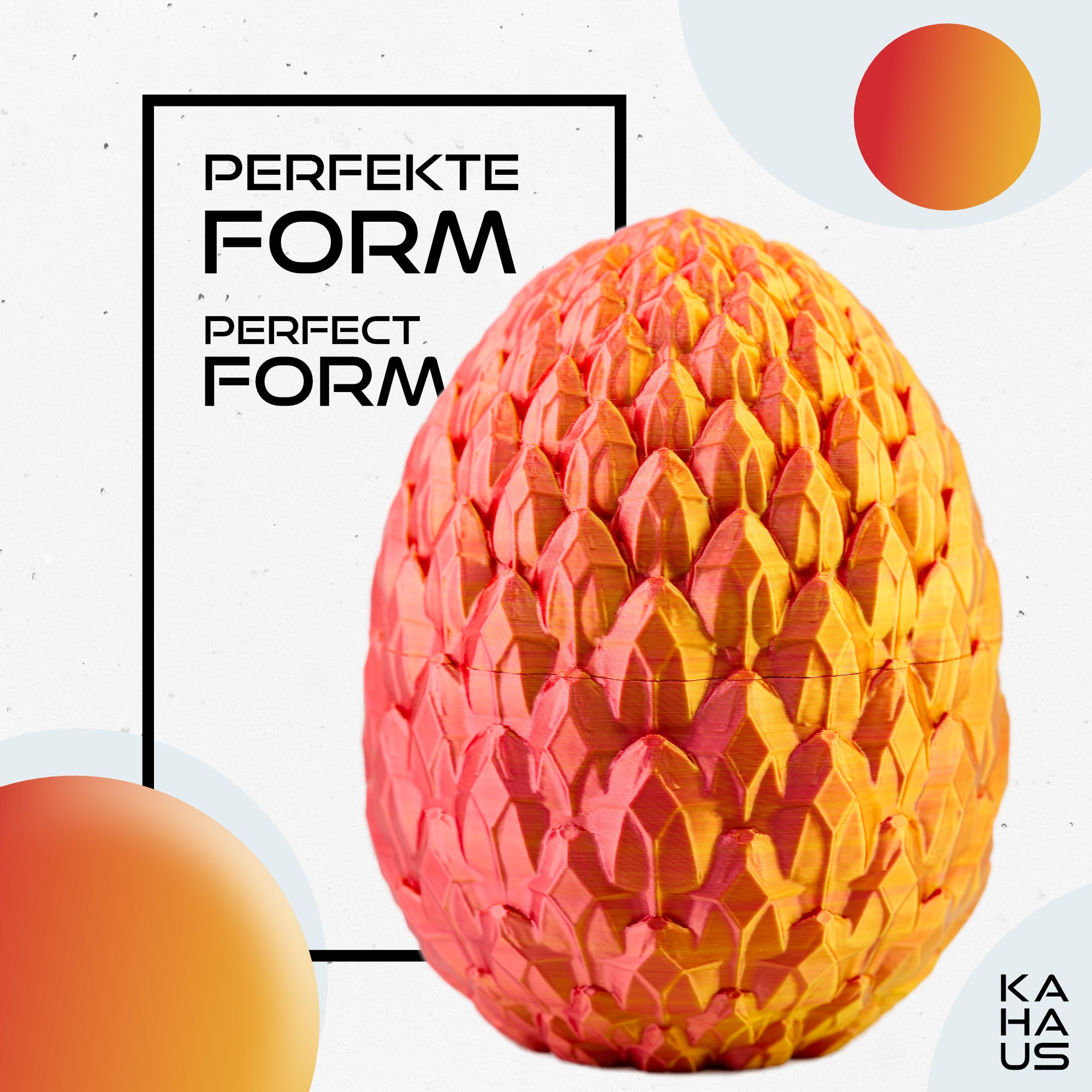 3D Dragon in Egg - Dragon Figure | 12 cm Large Egg | Multicolor Surprise Dragon | Hatching Movable Figure for Kids, Collectors & Fantasy Fans