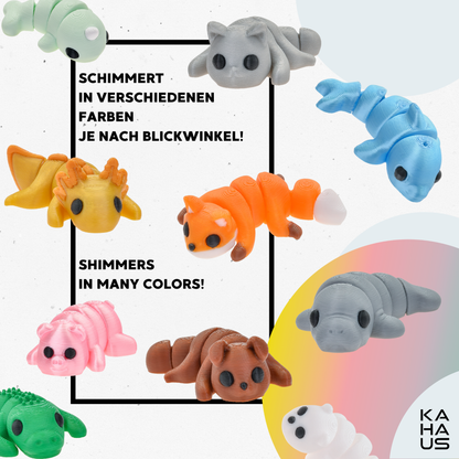 3D Animal Figures in Egg – 10 Mini Animals Surprise
