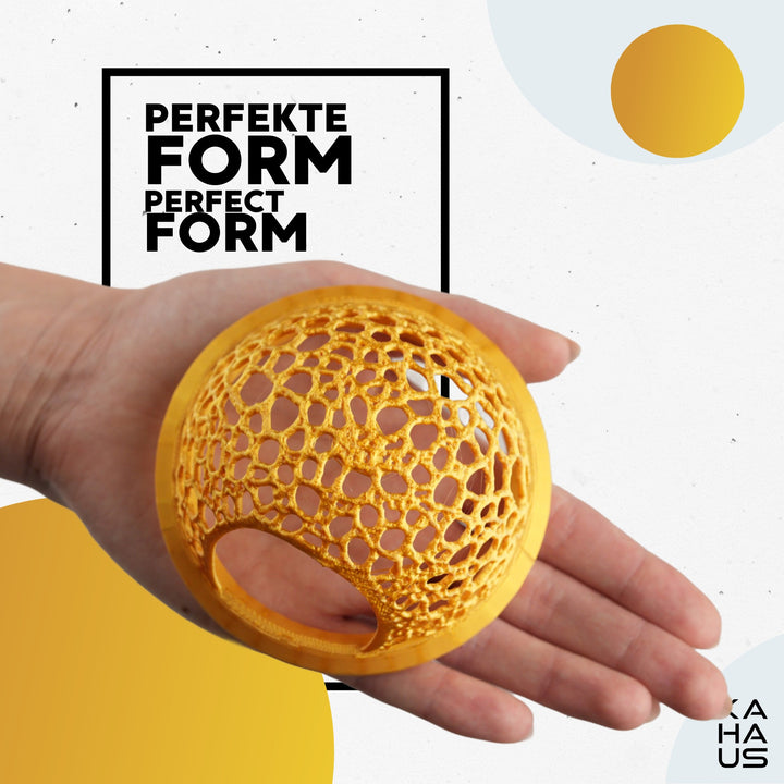 Betta Hammock & Shrimp Cave – Floating 3D Printed Aquarium Hide – Gold
