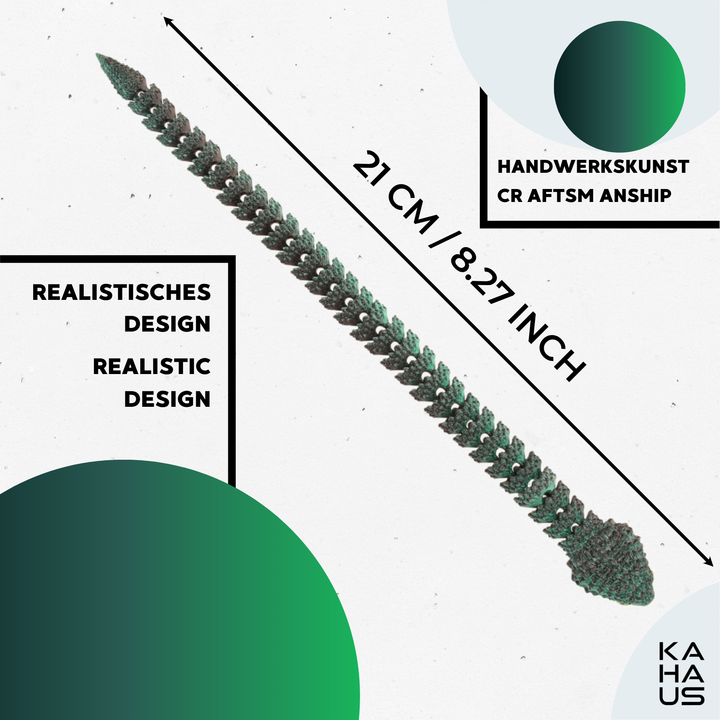 3D-Schlangen in Eiern – Überraschungsset (4er/6er-Pack)