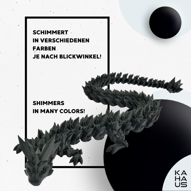 3D Dragon Figure – Collectible Fantasy Statue