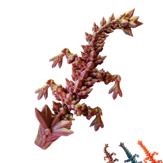 3D Dragon Figure – Collectible Fantasy Statue