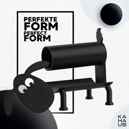 Sheep Toilet Paper Holder - SET – Black
