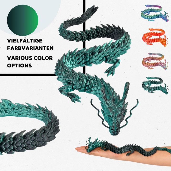 Chinese Dragon XL – Decorative Sculpture (50 cm)