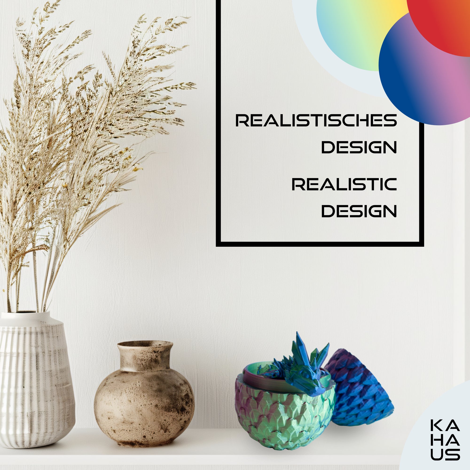 3-Pack 3D Baby Dragon in Egg – Baby Dragon Figure in Egg Set | 3-Pack Large Eggs | Multicolor Hatching Surprise Dragon | Movable Fantasy Toy & Collectible Figure for Kids