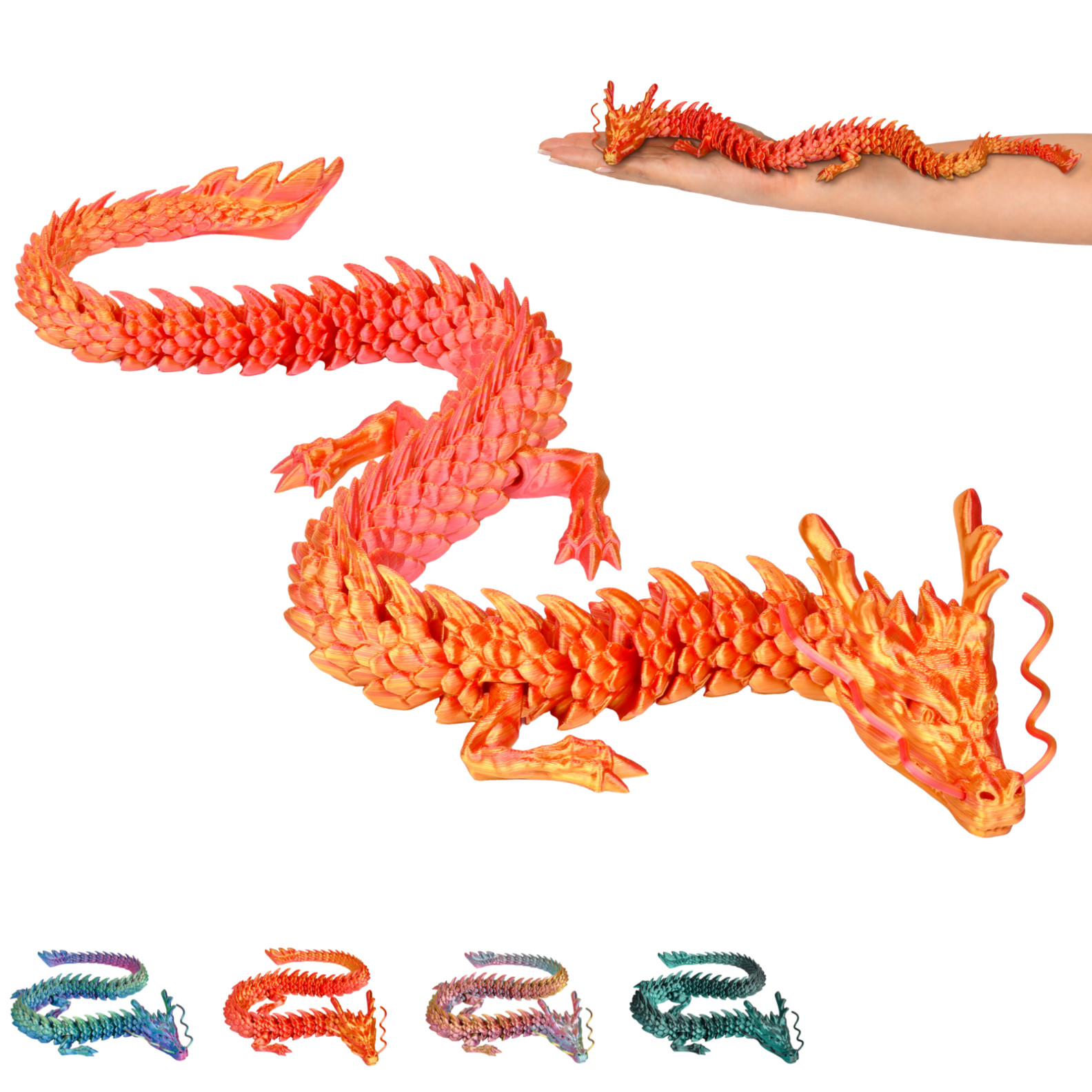 Chinese Dragon XL – Decorative Sculpture (50 cm)