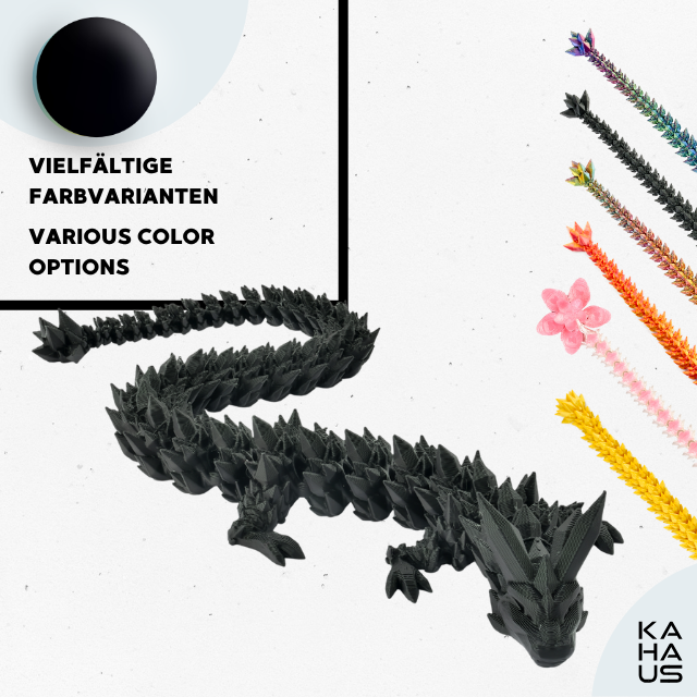 3D Dragon Figure – Collectible Fantasy Statue