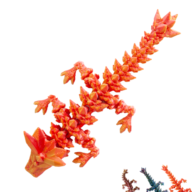 3D Dragon Figure – Collectible Fantasy Statue
