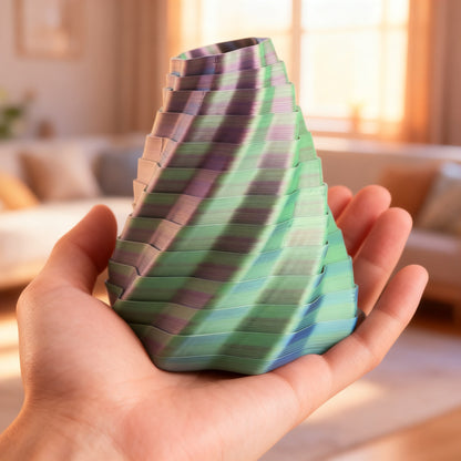 Tornado Tower Fidget Toy 9 cm – 3D-Druck Schreibtisch Spielzeug PLA #5