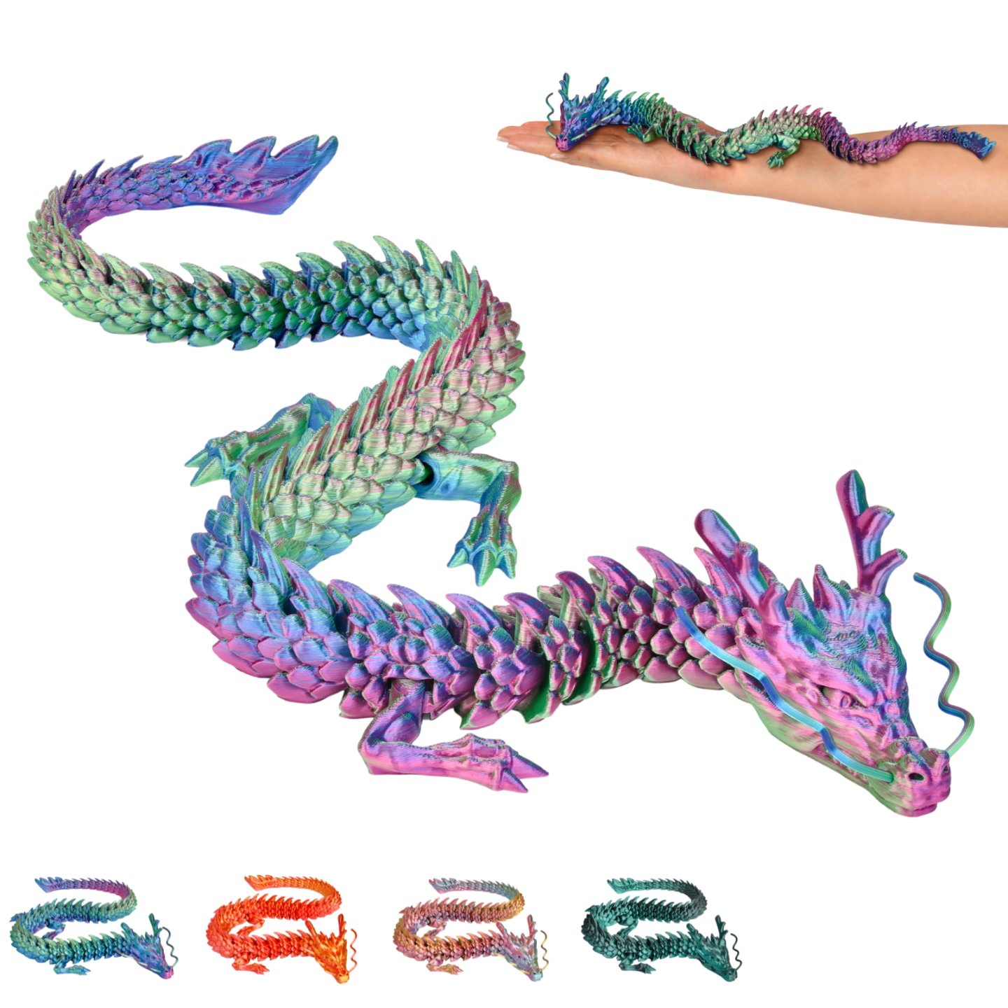 Chinese Dragon XL – Decorative Sculpture (50 cm)