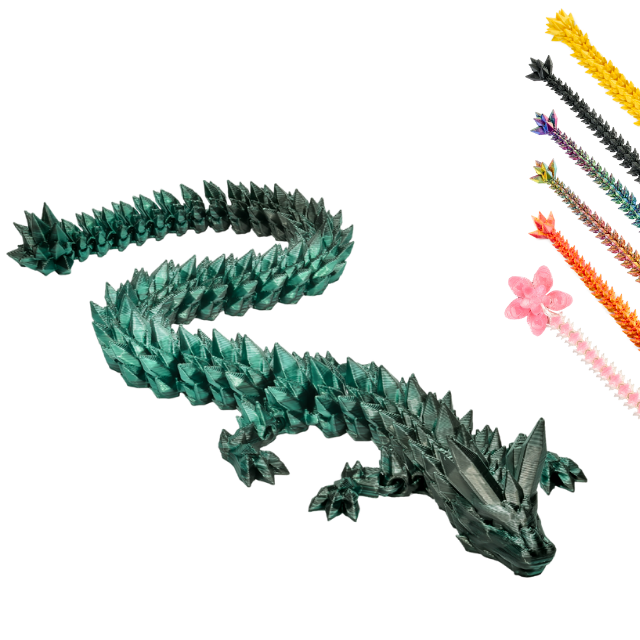 3D Dragon Figure – Collectible Fantasy Statue